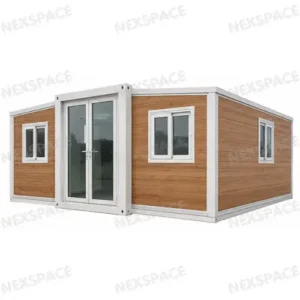 37m² prefab container house with one seating room and two bedroom