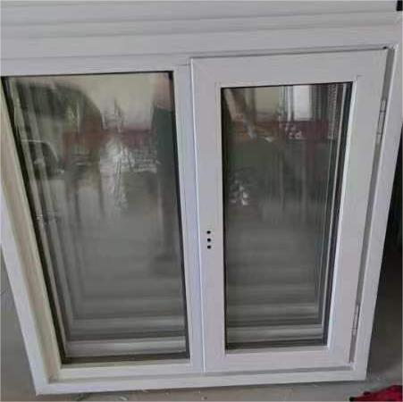 uPVC casement window option without insect screen for prefab and modular houses